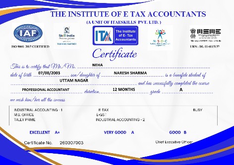 Certificate 3